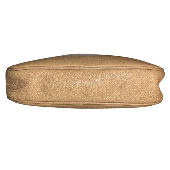 Michael Kors Fulton Large Leather Gold Crossbody Bag 38S8XFTC3L - Picture 6 of 9